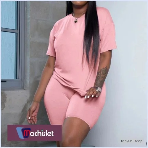 Machislet Summer New Fashion Casual Wear Yoga Wear Sportswear Bike Wear。Top + Pants