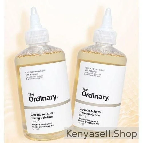 The Ordinary Glycolic Acid 7% Exfoliating Toning Solution, Anti-Wrinkle Anti-Aging Toning Serum, Astringent Pores, Moisturize Brighten And Rejuvenate Your Skin