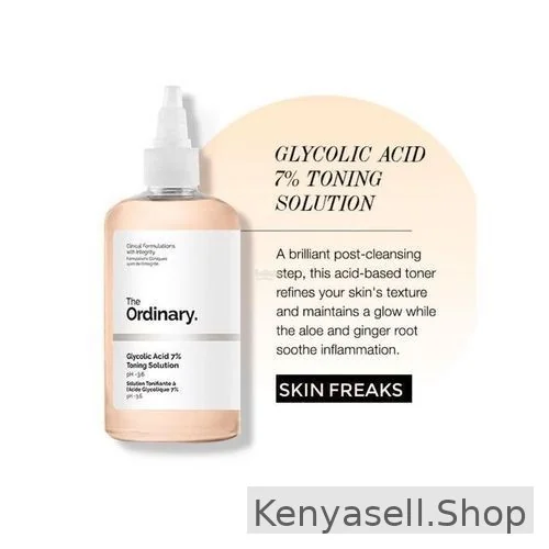 The Ordinary Glycolic Acid 7% Toning Solution - Exfoliate，Brighten, And Rejuvenate Your Skin
