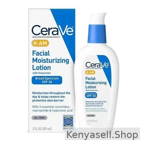 CeraVe AM Facial Moisturizing Lotion With SPF 30 Sunscreen - Oil Free