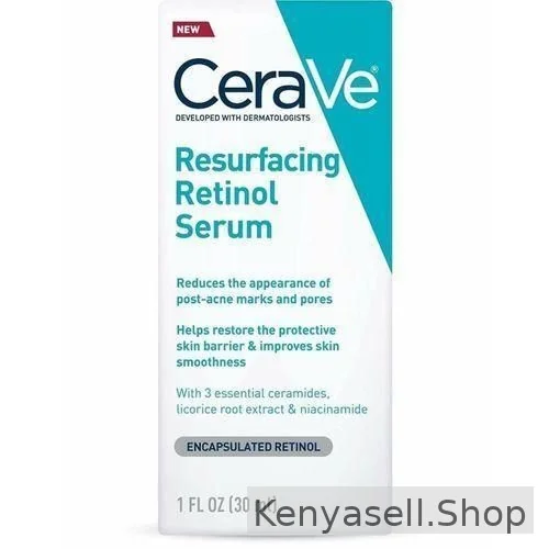 CeraVe Resurfacing Retinol Serum For Oily Skin Brightens & Moisturize