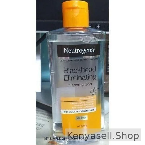 Neutrogena Blackhead Eliminating Cleansing Toner.