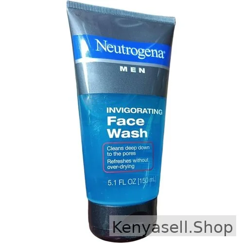 Beauty Men INVIGORATING FACE WASH Cleans Deep Down To The Pores Refreshes Without Over-Drying By Neutrogèna