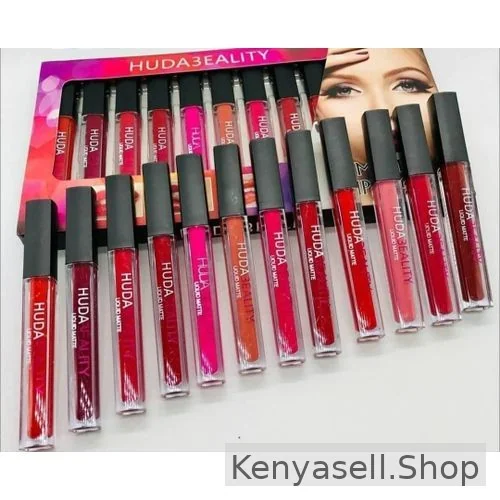 Huda beauty liquid matte Lipstick 6pcs