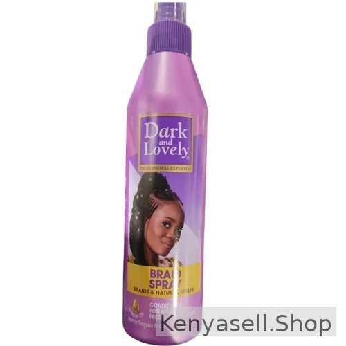 Dark And Lovely Braids Spray & Natural Style