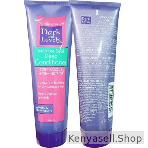 SoftSheen Carson DARK & LOVELY Moisture Seal Deep Conditioner Intensive Conditioning For Dry Damaged Hair Anti Split Ends Problematic Hair