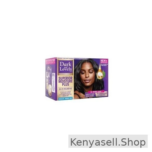 Dark & Lovely Superior Moisture Plus No Lye Relaxer Regular Kit