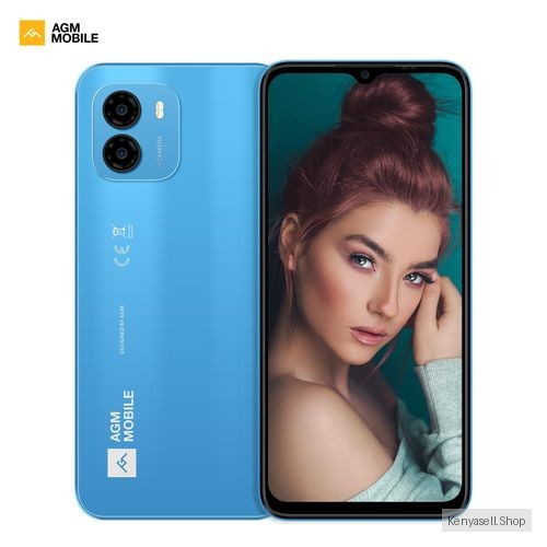 AGM AGM NOTE N1, Android 13, 128GB + 16GB RAM(8GB Extended), 50MP AI Camera, 4900mAh - Blue