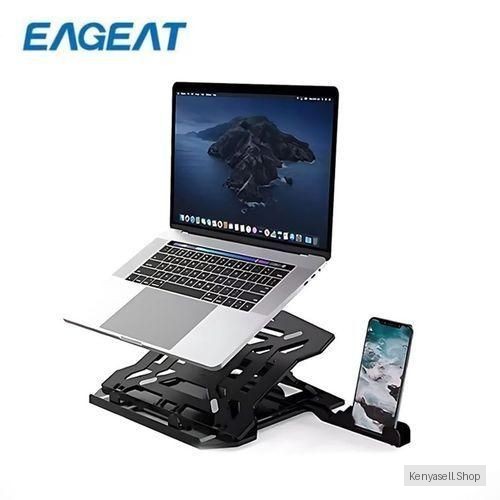 EAGEAT Portable Laptop Stand With Mobile Phone Support 2 In 1
