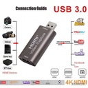 Mini Hd 4K 60Hz Hdmi Usb 3.0 Video Capture Card