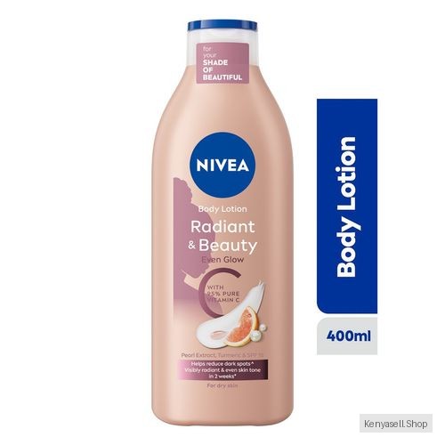 NIVEA Radiant & Beauty Even Glow Body Lotion For Women - 400ml.
