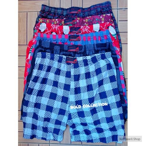 6Pcs Soft Cotton Checked Big Size Men's Boxers –for Trauser Size 34-45