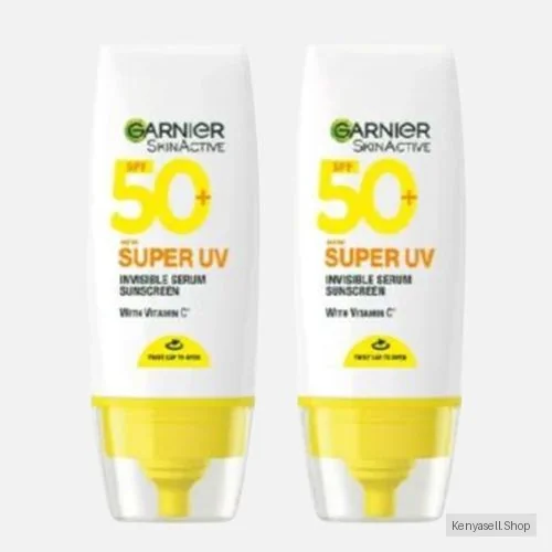Garnier Even & Matte Double Sun Protection: Twin Super UV Spf50 Serum Sunscreen (Pack Of 2)