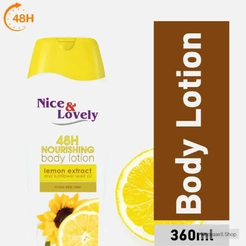 Nice & Lovely Lemon Extract Lotion – 360ml
