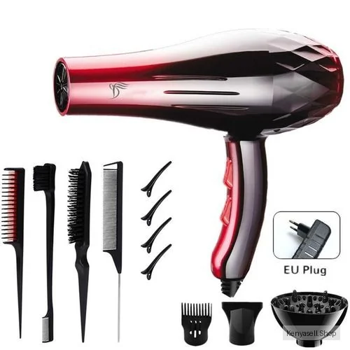 2200W Blow Dry Hair Dryer Professional Hair Dryer Fast Heating Hot And Cold Hair Comb Set