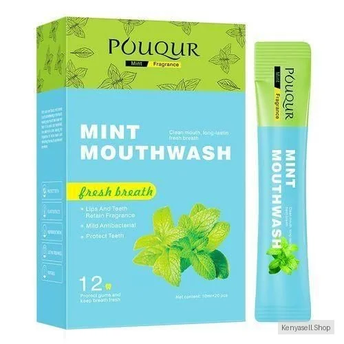 POUQUR Mint Mouthwash For Oral Hygiene dental care