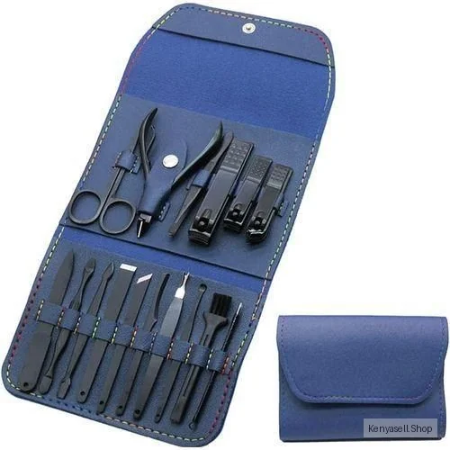 TIMBUTUS 16pcs/set Upgraded Nail Clipper Cutter Trimmer Ear Pick Grooming Kit