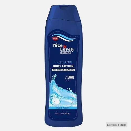 Nice & Lovely Men Fresh & Cool Body Lotion 360ml