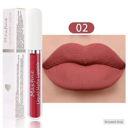 Maxfine Matte Liquid Lipstick Waterproof Lip Gloss Lasting Makeup-02