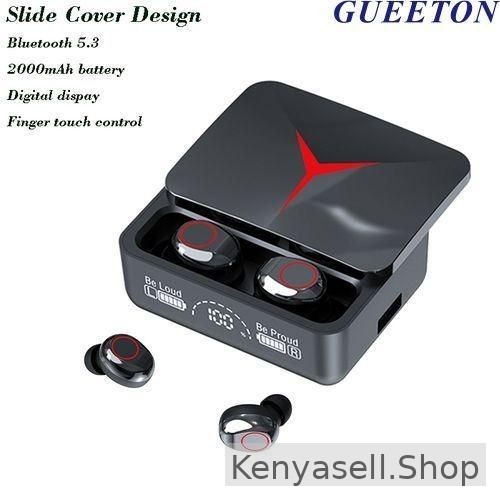 GUEETON GUEETON Wireless Earphones Bluetooth 5.3 Finger Touch Headset HIFI Slide Cover