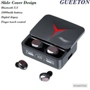 GUEETON GUEETON Wireless Earphones Bluetooth 5.3 Finger Touch Headset HIFI Slide Cover