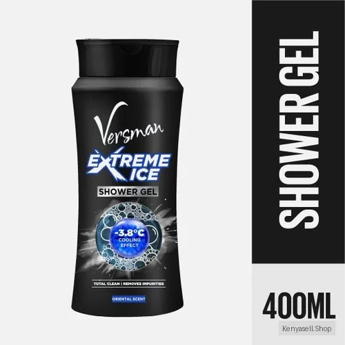VERSMAN Versman Extreme Ice 3-in-1 Body Face & Hair Shower Gel 400ml