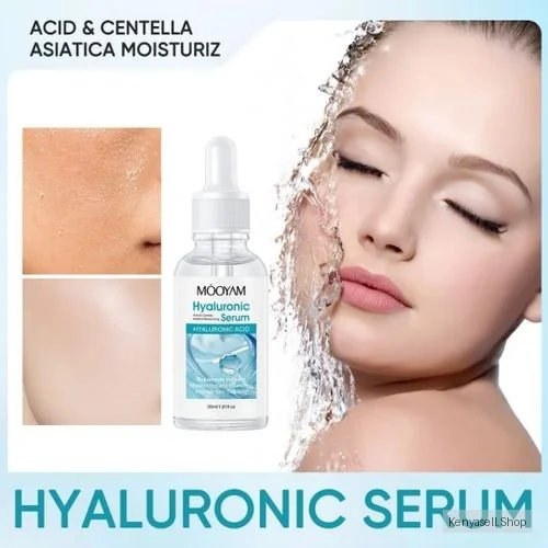 MOOYAM HYALURONIC ACID & CENTELLA ASIATICA  HYDRATING SERUM  ANTI-AGING MOISTURIZING FOR SKIN CARE