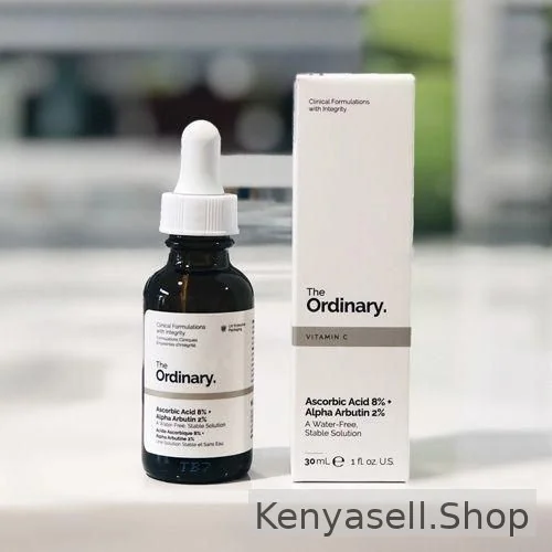 The Ordinary Ascorbic Acid 8% + Alpha Arbutin 2% Serum -Brightens The Skin Tone And Reduces Signs Of Aging