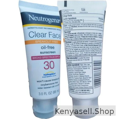 Beauty Clear Face Oil-Free Sunscreen SPF 30 by Neutrògena