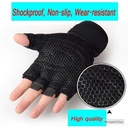 Workout Gloves, Gym Gloves for Men, Wrist Wraps Lifting Wrist Wraps Gloves for Working Out,Sport Training Fingerless Gloves, Hand Out Gloves Fitness Gloves Full Palm Protection