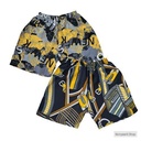 camiwind 2-in-1 Boy's Casual Multicolor Board Shorts