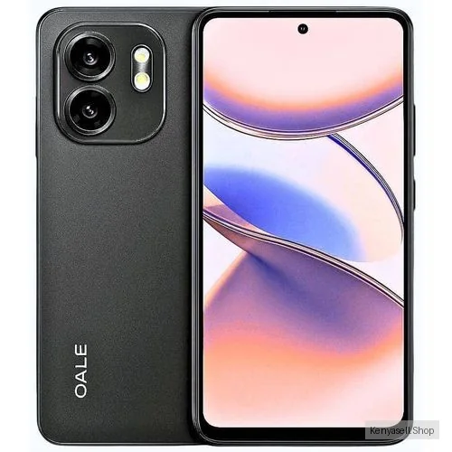 Oale Smart 9 - 6.6" 64GB ROM, 3GB RAM, 8MP, 5075mAh 3G (With  Earphones, Cover, Glass Protector, Dual SIM) - Black (1YR WRTY)
