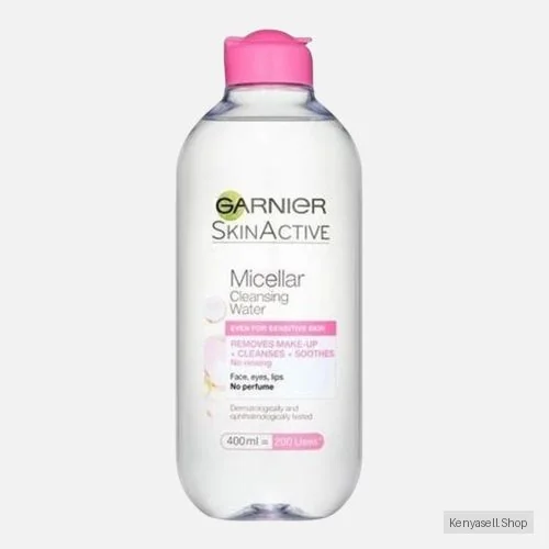 Garnier Skin Active Micellar Cleansing Water 3 In 1 For Sensitive Skin 400ml. Cleanses, Soothes And Removes Make Up.