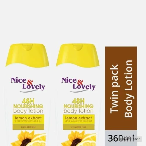 Nice & Lovely Lemon 360ml lotion (Twin Pack)