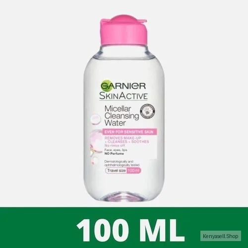 Garnier Skin Active Micellar Cleansing Water 3 In 1 For Sensitive Skin Cleanses, Soothes And Removes Make Up - 100ml