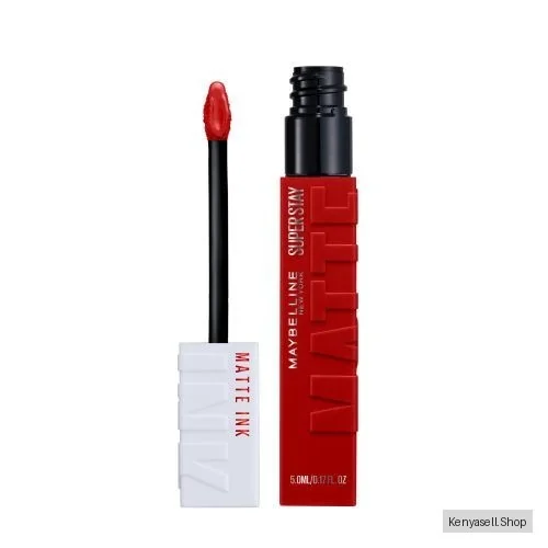 Maybelline Super Stay Matte Ink Liquid Lipstick, Shade: 118 Dancer, Long Lasting High Impact Color, Matte Finish Lipstick, up to 16H Wear, 5ml