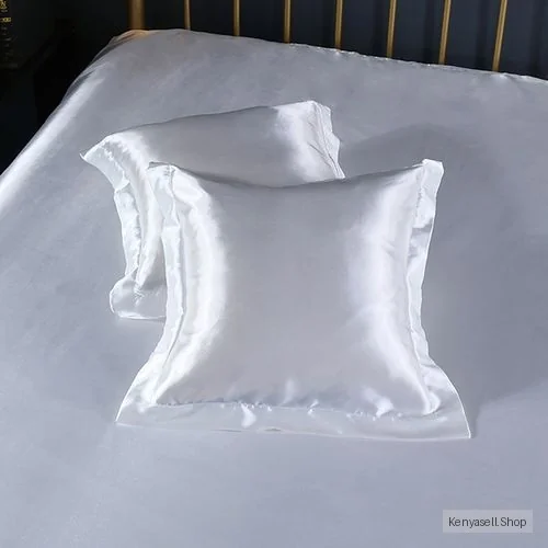 2PCS Ice Silk Square Cushion Cover Pillowcases - 65x65cm