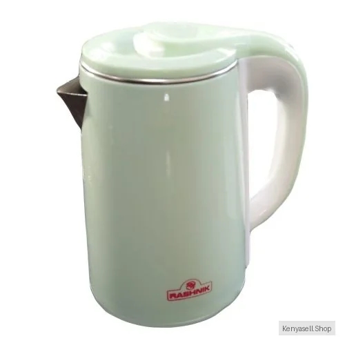 Rashnik RN-1151 Cordless Electric Kettle - 2.3 Liters Capacity Green