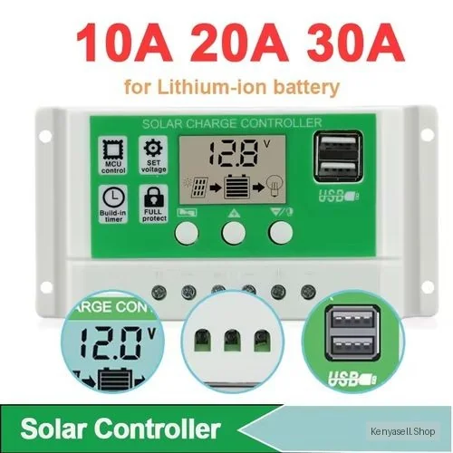 10A/20A/30A Solar Charge Regulator Solar Panel Controller