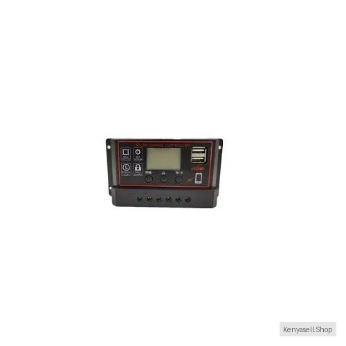 60A Solar Charge Controller 12V/24V-Black